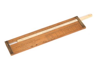 Lot 80 - Ewart's Cattle Gauge Slide Rule
