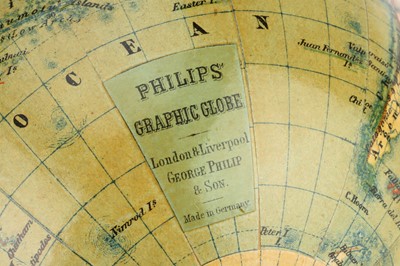 Lot 188 - A Good Philips 4in Terrestrial Globe