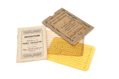 Lot 83 - A Rare Proell Pocket Calculator or New Slide Rule