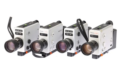 Lot 277 - A Selection of Braun Nizo Super8 Motion Picture Cameras