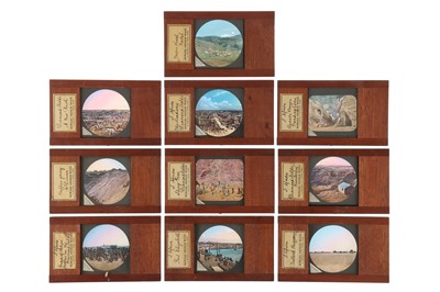Lot 959 - 10 Hand-Coloured Magic Lantern Slides of South Africa