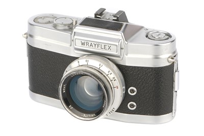 Lot 114 - A Wray Wrayflex Ia Camera