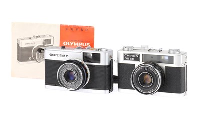 Lot 71 - An Olympus Trip 35mm Viewfinder Camera