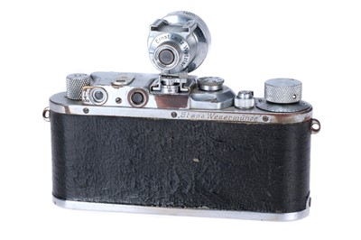 Lot 16 - A Leica IIIa 'Stapo Wesermunde' Rangefinder Camera Set