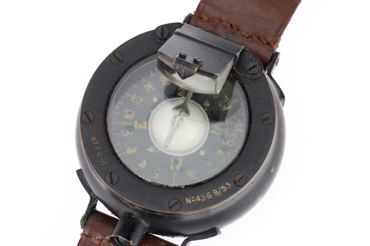 Lot 161 - A British Royal Flying Corps Pilots Compass
