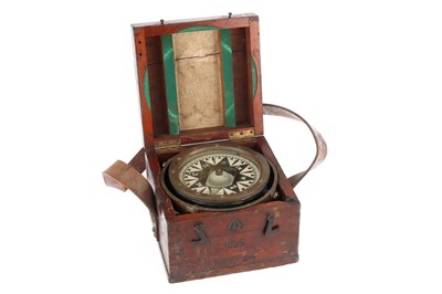 Lot 162 - A Very Early Dent Pattern 24 Improved Liquid Azimuth Compass