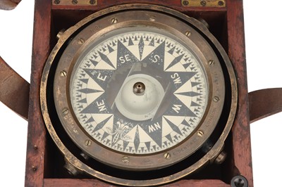 Lot 162 - A Very Early Dent Pattern 24 Improved Liquid Azimuth Compass
