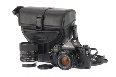 Lot 95 - A Canon A-1 35mm SLR Camera