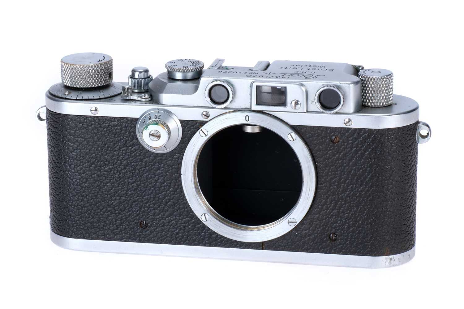 Lot 15 - A Leica IIIc 'British Royal Air Force' Rangefinder Camera