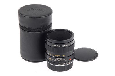 Lot 12 - A Leitz Macro-Elmarit-R f/2.8 60mm Lens