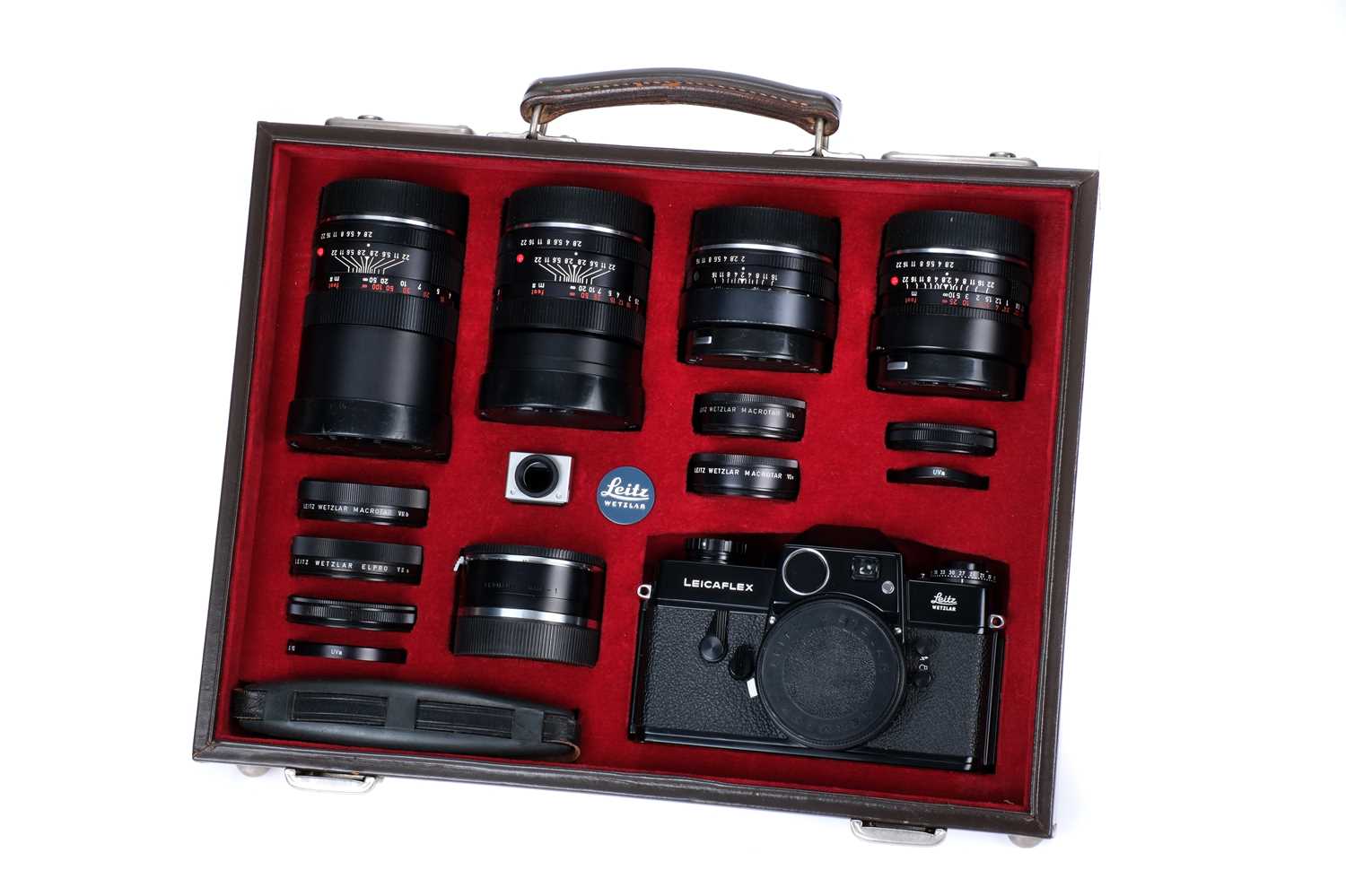 Lot 81 - A Leica Leicaflex 'Salesman Presentation' Outfit
