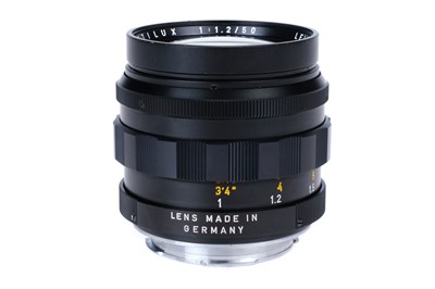 Lot 66 - A Leitz Noctilux f/1.2 50mm Lens