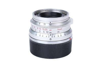 Lot 63 - A Leitz Summicron f/2 35mm Lens