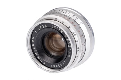Lot 56 - A Leitz Summicron f/2 35mm Lens