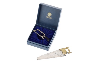 Lot 6 - Two miniature saws