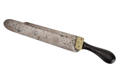 Lot 21 - Metacarpal Saw with Hinged Back