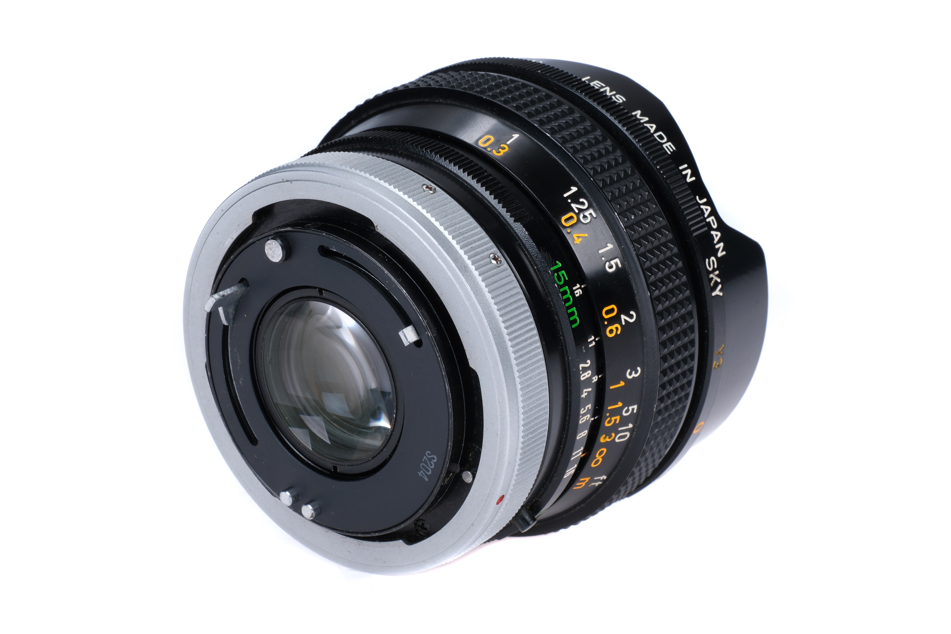 Lot 199 - A Canon FD S.S.C. Fish-Eye f/2.8 15mm Lens,