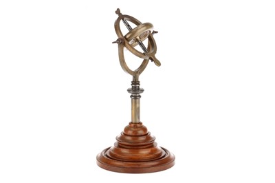 Lot 98 - A Brass Gyroscope
