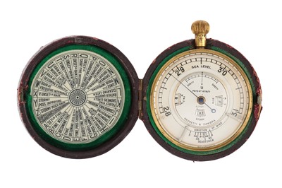 Lot 856 - Negretti & Zambra Weather Watch
