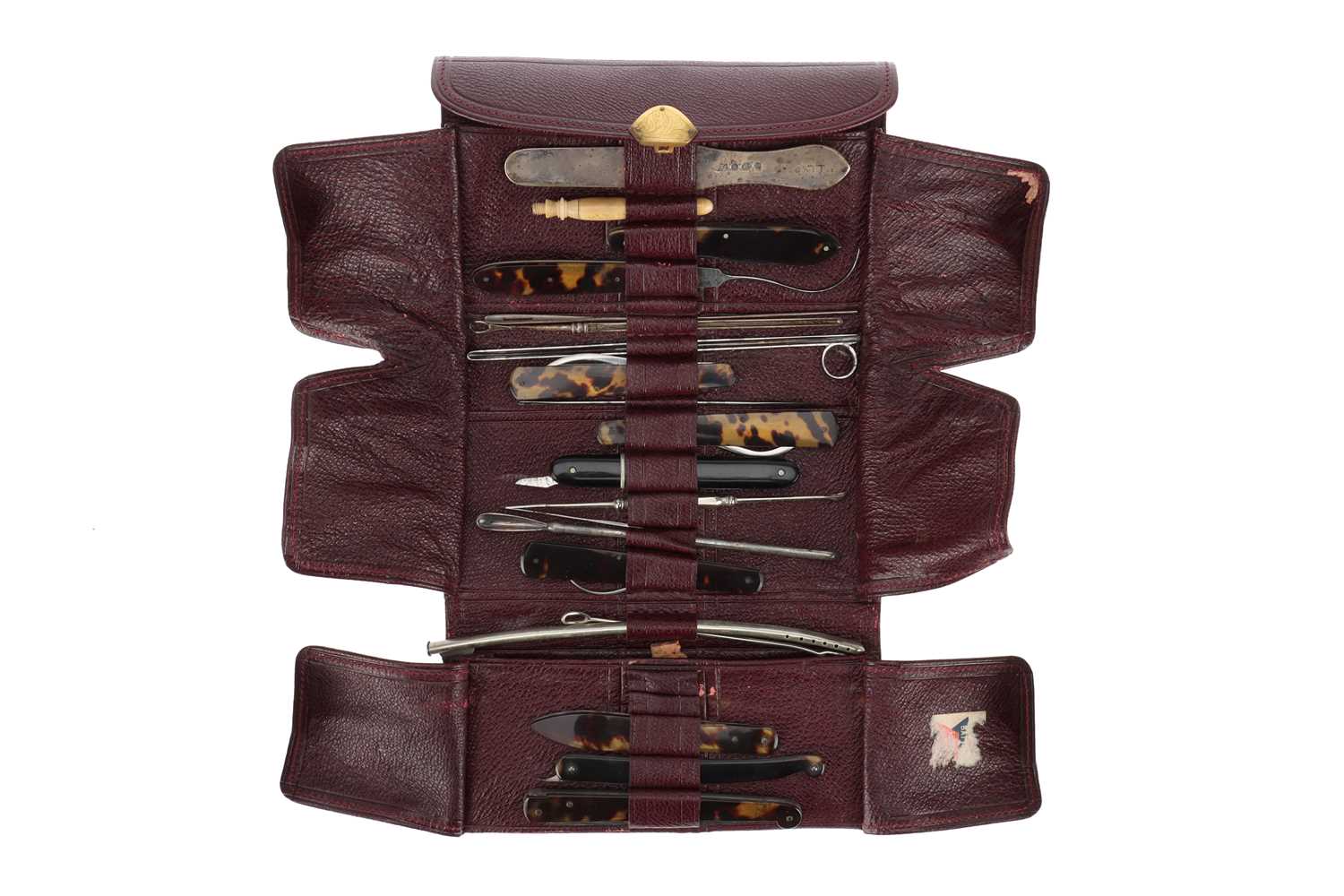 Lot 33 - A 19th-Century Pocket Surgical Instrument Set