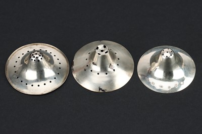 Lot 87 - Three Silver Nipple Shields