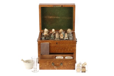 Lot 1062 - A 19th Century Domestic Medicine Chest