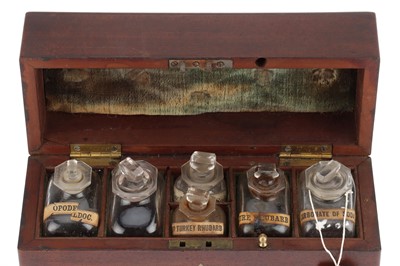 Lot 43 - A 19th Century Domestic Medicine Chest