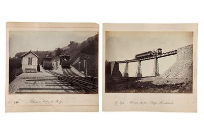 Lot 59 - 4 Photographs of Chemin De Fer Rigi Railway