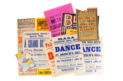 Lot 962 - Collection of 20 Early Entertainment Posters
