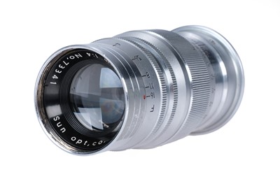 Lot 15 - A Sun Optical Co. Sola f/4 90mm Lens