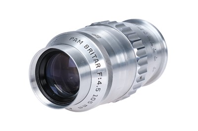 Lot 134 - A PAM Britar f/4.5 105mm Lens