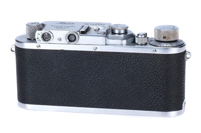 Lot 12 - A Leica IIIc 'Bright Chrome' Rangefinder Body
