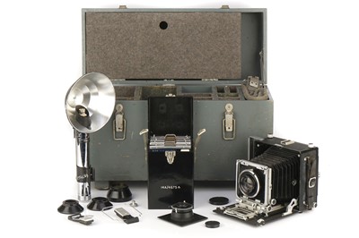 Lot 211 - A MPP Military 5x4 Micro Technical Camera Outfit