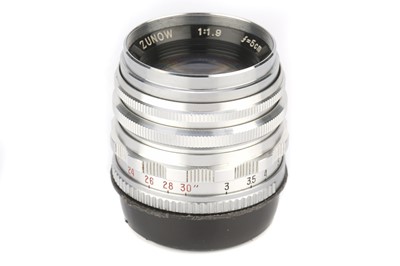 Lot 224 - A Zunow Opt. Zunow f/1.9 50mm Lens
