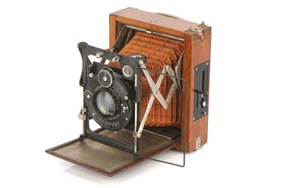 Lot 230 - A Contessa Nettel Sonnet Tropen 6.5x9cm Camera