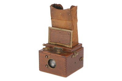 Lot 236 - A Houghton Ensign Roll Film Reflex Tropical 3¼x4¼'' Camera