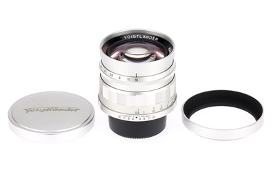 Lot 28 - A Voigtlander Nokton Aspherical f/1.5 50mm Lens