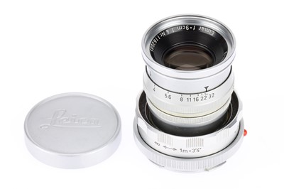Lot 800 - A Leitz Elmar f/4 9cm Lens