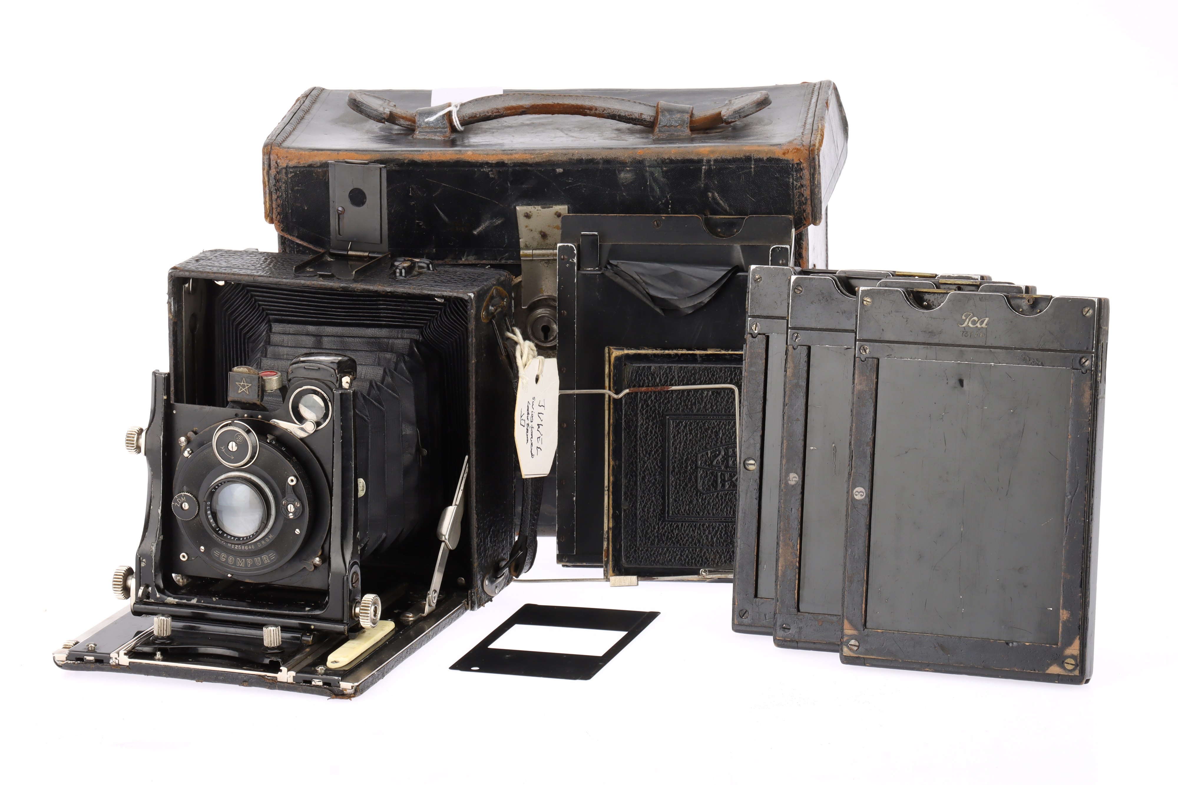 Lot 433 - A Zeiss Ikon Universal Juwel 275 9x12cm