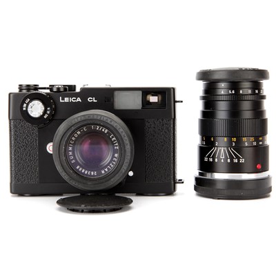 Lot 18 - A Leica CL Rangefinder Camera