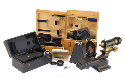 Lot 1094 - Carl Zeiss Microscope Cameras, & Microscope
