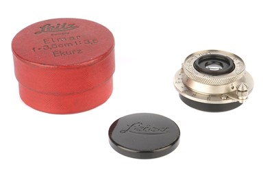 Lot 28 - A Leitz Elmar f/3.5 35mm Lens