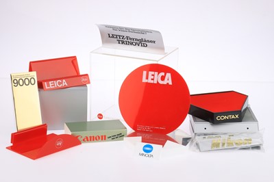 Lot 26B - A Mixed Selection of Camera Advertising Stands