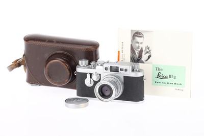Lot 19 - A Leica IIIg 35mm Rangefinder Camera