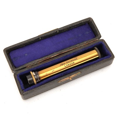 Lot 123 - A Browning Direct Vision Spectroscope