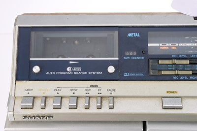 Lot 1315 - A Sharp VZ-2000 Vinyl Player Portable Music System