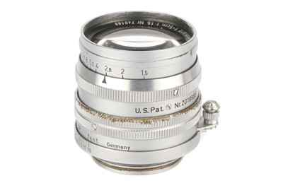 Lot 32 - A Leitz Summarit f/1.5 50mm Lens