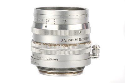 Lot 32 - A Leitz Summarit f/1.5 50mm Lens