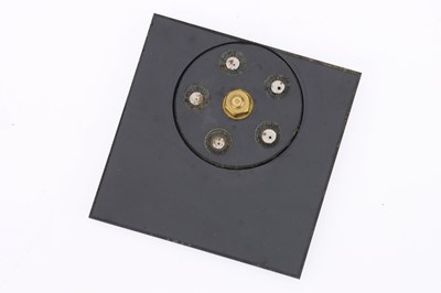 Lot 365 - A Large Format Home-Made Pinhole Lens Board