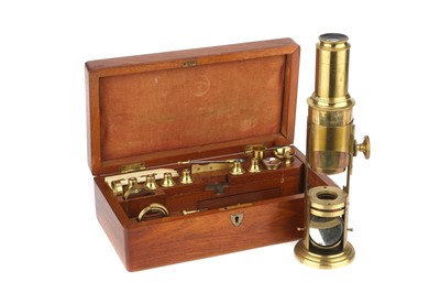 Lot 330 - A Martin-Type Drum Microscope